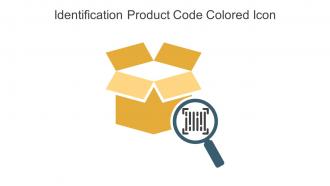 Identification Product Code Colored Icon In Powerpoint Pptx Png And Editable Eps Format