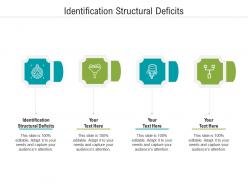 Identification structural deficits ppt powerpoint presentation infographic template sample cpb