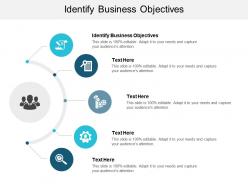 Identify business objectives ppt powerpoint presentation portfolio information cpb