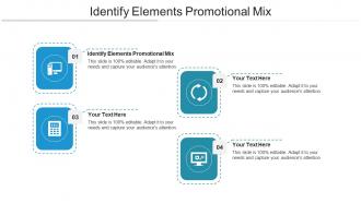 Identify elements promotional mix ppt powerpoint presentation professional show cpb