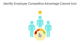 Identify Employee Competitive Advantage Colored Icon In Powerpoint Pptx Png And Editable Eps Format