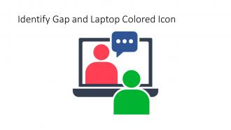 Identify Gap And Laptop Colored Icon In Powerpoint Pptx Png And Editable Eps Format