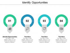 Identify opportunities ppt powerpoint presentation slides example cpb