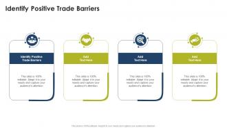 Identify Positive Trade Barriers In Powerpoint And Google Slides Cpb
