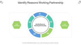 Identify reasons working partnership ppt powerpoint presentation ideas picture cpb