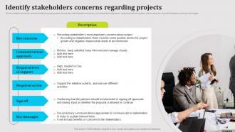 Identify Stakeholders Concerns Regarding Projects Public Relations Strategy SS V