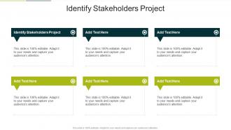 Identify Stakeholders Project In Powerpoint And Google Slides Cpb