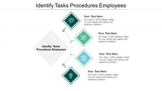 Identify tasks procedures employees ppt powerpoint presentation visual aids professional cpb