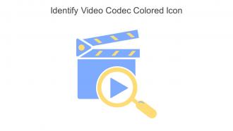 Identify Video Codec Colored Icon In Powerpoint Pptx Png And Editable Eps Format