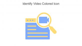 Identify Video Colored Icon In Powerpoint Pptx Png And Editable Eps Format
