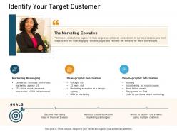Identify your target customer ppt powerpoint presentation show graphics template