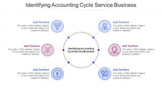 Identifying Accounting Cycle Service Business In Powerpoint And Google Slides Cpb
