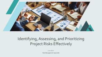 Identifying Assessing And Prioritizing Project Risks Effectively PPT Slides AT