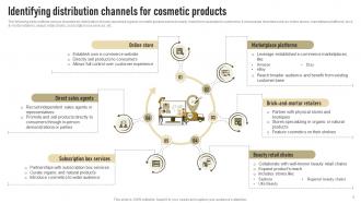 Identifying Distribution Channels For Cosmetic Products Successful Launch Of New Organic Cosmetic