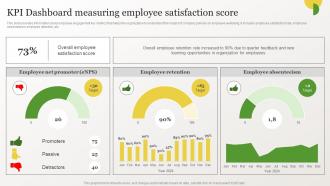 Identifying Gaps In Workplace Kpi Dashboard Measuring Employee Satisfaction Score