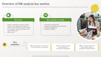 Identifying Gaps In Workplace Overview Of HR Analysis Key Metrics