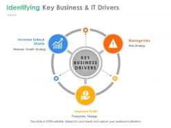 Identifying key business and it drivers powerpoint slide download