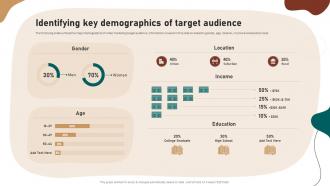Identifying Key Demographics Of Target Audience Video Marketing Strategies To Increase Customer