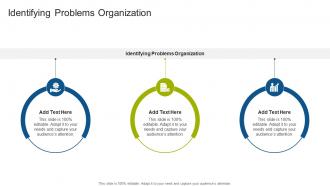 Identifying Problems Organization In Powerpoint And Google Slides Cpb
