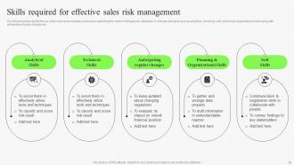 Identifying Risks In Sales Management Process Powerpoint Presentation Slides V Engaging Interactive
