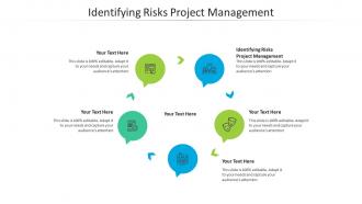 Identifying risks project management ppt powerpoint presentation gallery slide cpb