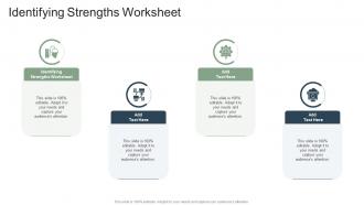 Identifying Strengths Worksheet In Powerpoint And Google Slides Cpb