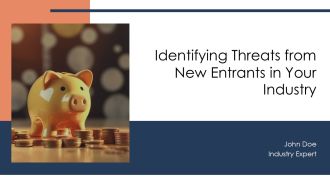 Identifying Threats From New Entrants In Your Industry PPT Slides AT