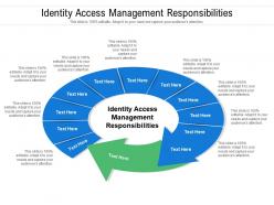Identity access management responsibilities ppt powerpoint presentation inspiration show cpb