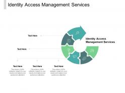 Identity access management services ppt powerpoint presentation professional cpb