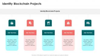Identity Blockchain Projects In Powerpoint And Google Slides Cpb