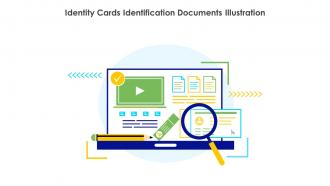 Identity Cards Identification Documents Illustration