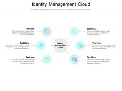 Identity management cloud ppt powerpoint presentation gallery topics cpb