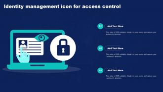 Identity Management Icon For Access Control