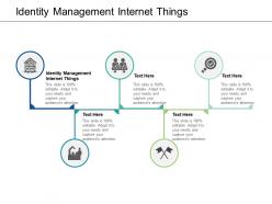 Identity management internet things ppt powerpoint presentation file shapes cpb