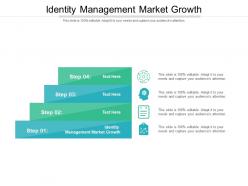 Identity management market growth ppt powerpoint presentation show guide cpb