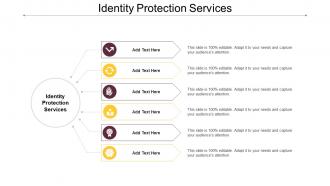 Identity Protection Services Ppt Powerpoint Presentation Design Ideas Cpb