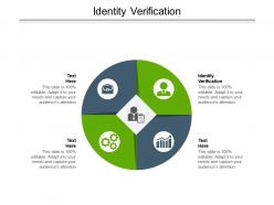 Identity verification ppt powerpoint presentation outline infographic template cpb