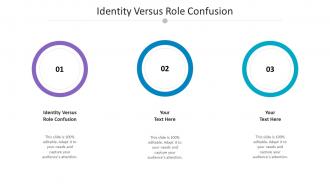Identity Versus Role Confusion Ppt Powerpoint Presentation Infographic Template Cpb