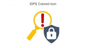 IDPS Colored Icon In Powerpoint Pptx Png And Editable Eps Format