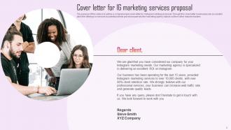 IG Marketing Services Proposal Powerpoint Presentation Slides Professionally