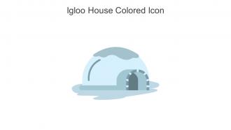 Igloo House Colored Icon In Powerpoint Pptx Png And Editable Eps Format