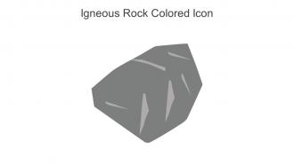 Igneous Rock Colored Icon In Powerpoint Pptx Png And Editable Eps Format
