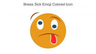 Illness Sick Emoji Colored Icon In Powerpoint Pptx Png And Editable Eps Format