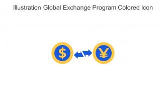 Illustration Global Exchange Program Colored Icon In Powerpoint Pptx Png And Editable Eps Format
