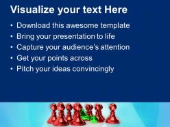 Illustration of chess game powerpoint templates ppt backgrounds for slides 0213