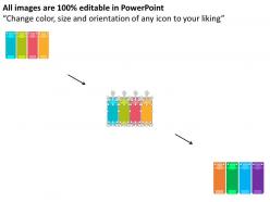 Im four staged business info banner diagram flat powerpoint design