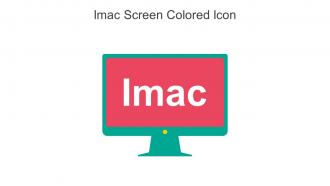 Imac Screen Colored Icon In Powerpoint Pptx Png And Editable Eps Format