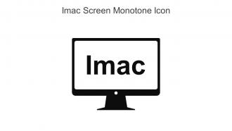 Imac Screen Monotone Icon In Powerpoint Pptx Png And Editable Eps Format