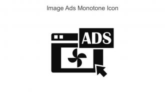 Image Ads Monotone Icon In Powerpoint Pptx Png And Editable Eps Format