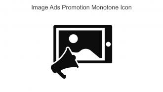 Image Ads Promotion Monotone Icon In Powerpoint Pptx Png And Editable Eps Format